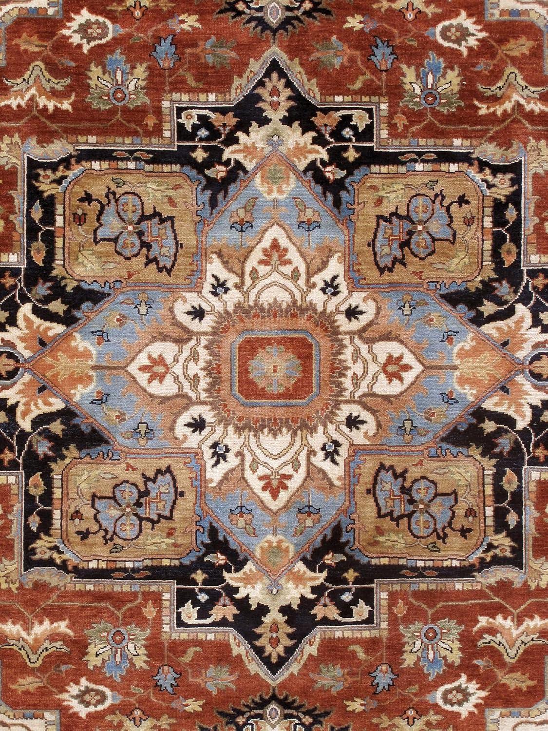 Pasargad Hand Knotted Wool Oriental Rug