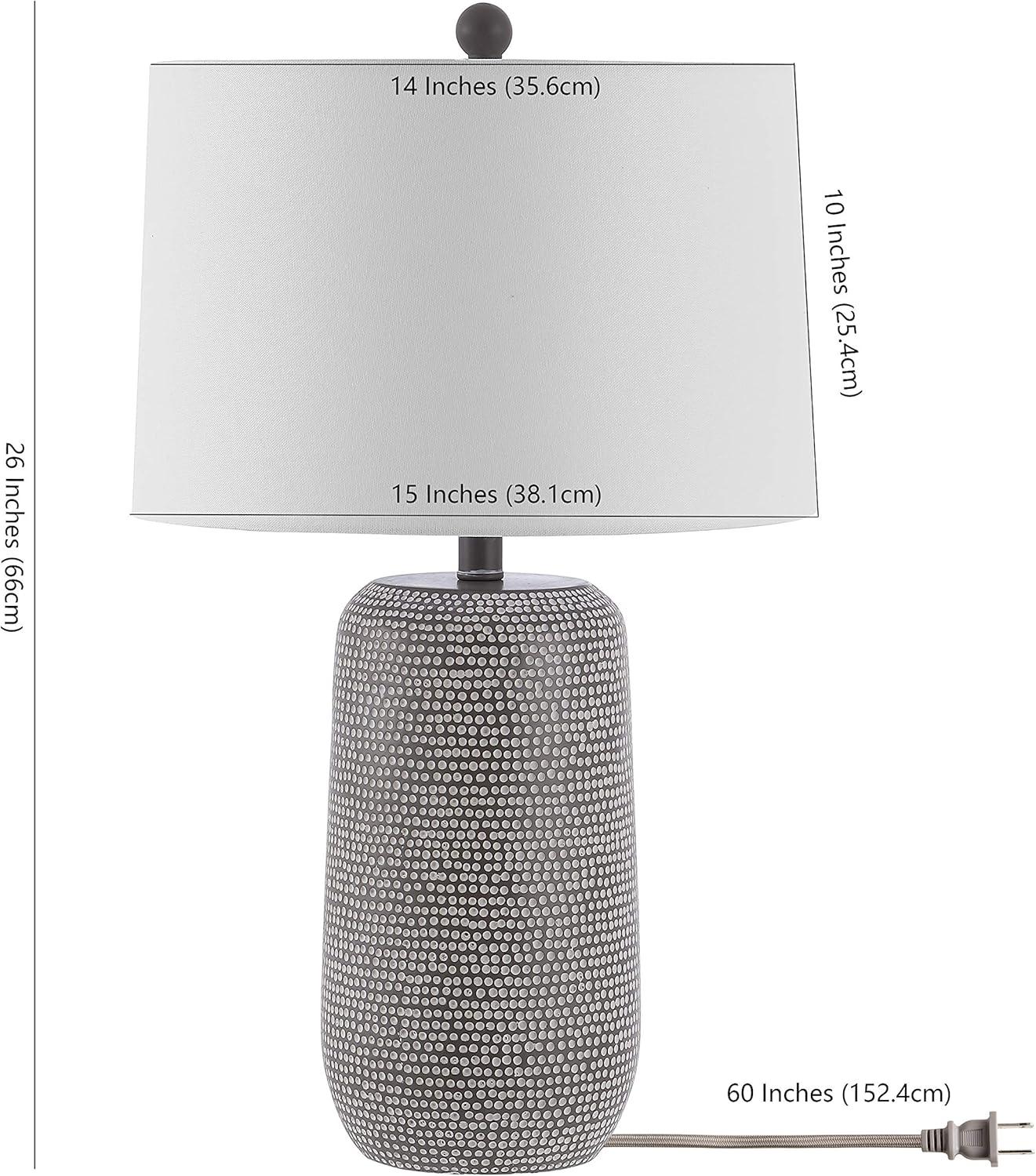 Celvin Table Lamp - Grey/White - Safavieh.