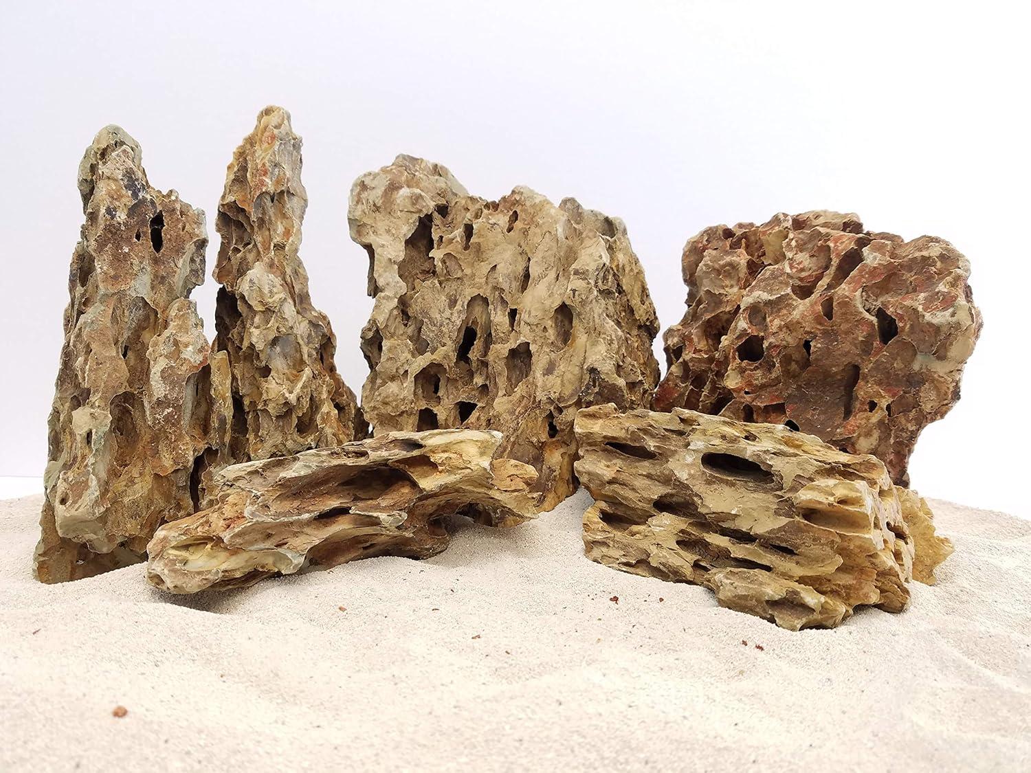 Dragon Ohko Rock - 10 Lbs Mix Size Kit of Medium and Small Rocks