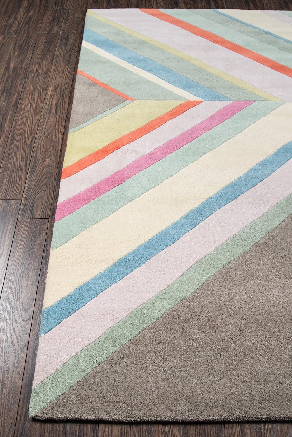 Delmar Wool Chevron Rug
