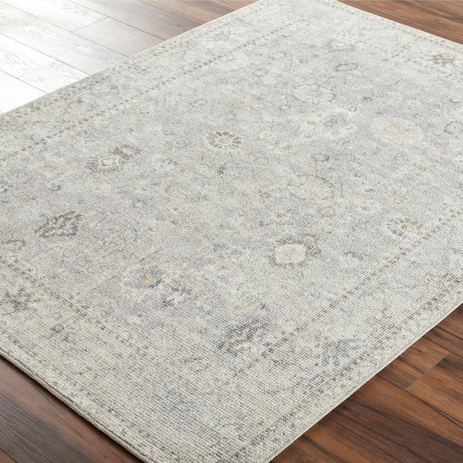 Becki Owens x Livabliss Davina Oriental Feather Gray/Taupe Area Rug