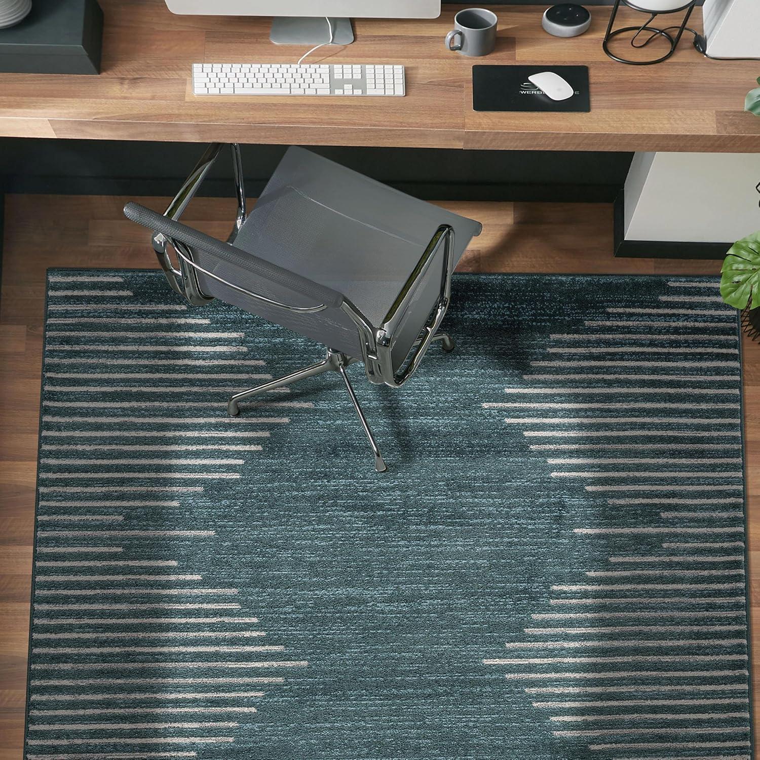 World Rug Gallery Bohemian Stripe Area Rug