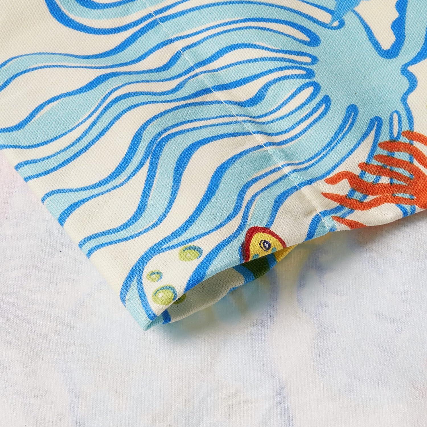 VICTOR MILL Island Breeze Shaped Valance