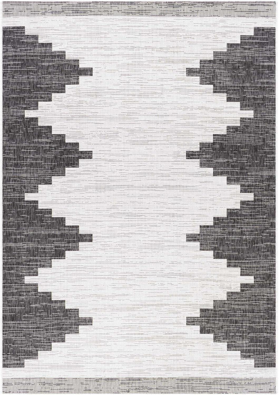 Hauteloom Square Area Rug   Black