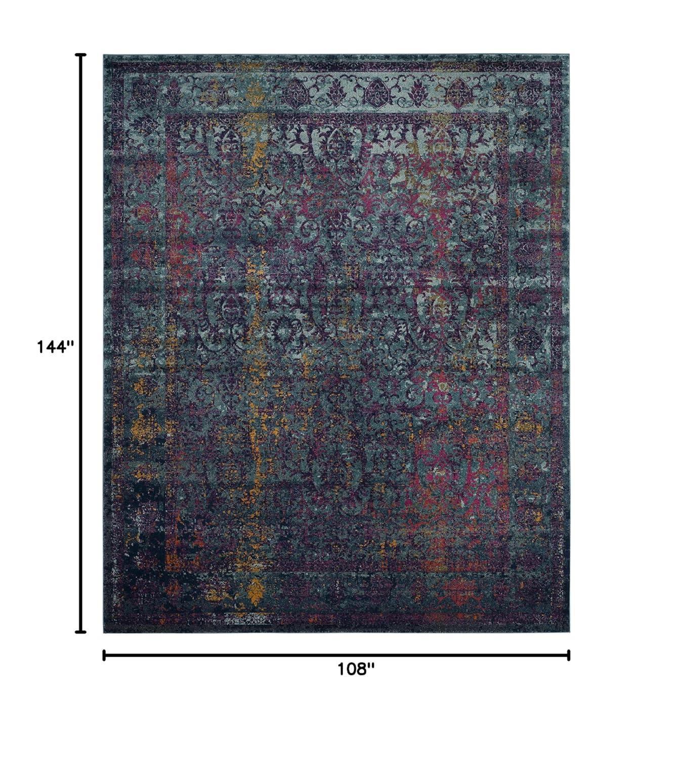 SAFAVIEH Granada Emelly Oriental Area Rug, Blue/Multi, 9' x 12'