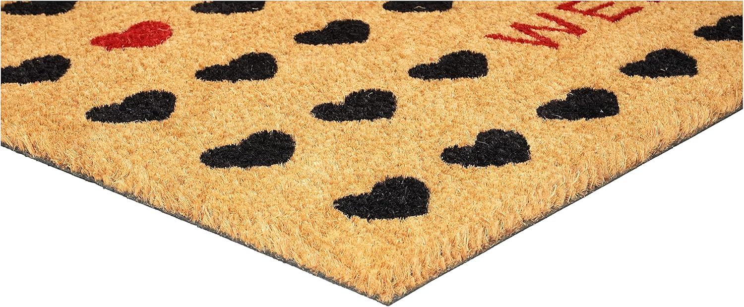 Eco-Friendly Coir Rectangular Welcome Outdoor Doormat