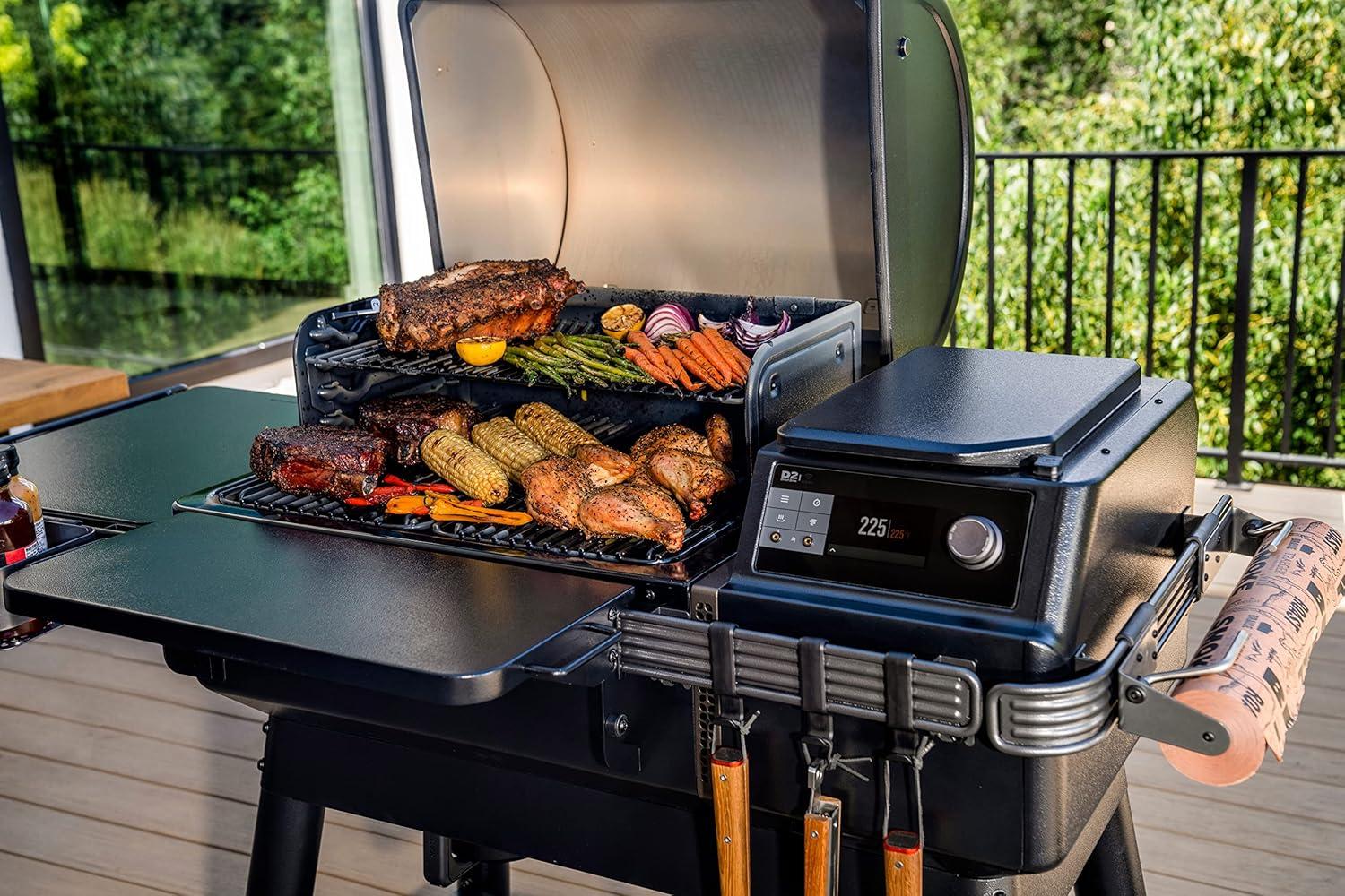 Traeger Ironwood Black Electric Wood Pellet Grill with WiFi