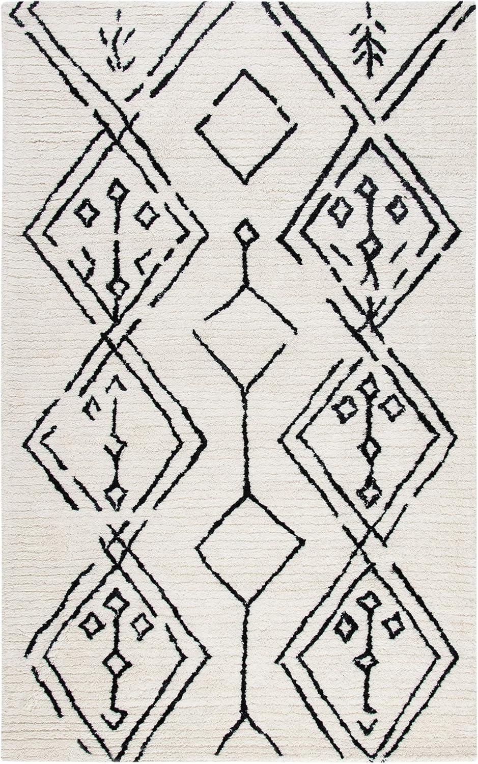 Safavieh Casablanca Shag Otis Abstract Moroccan Area Rug or Runner