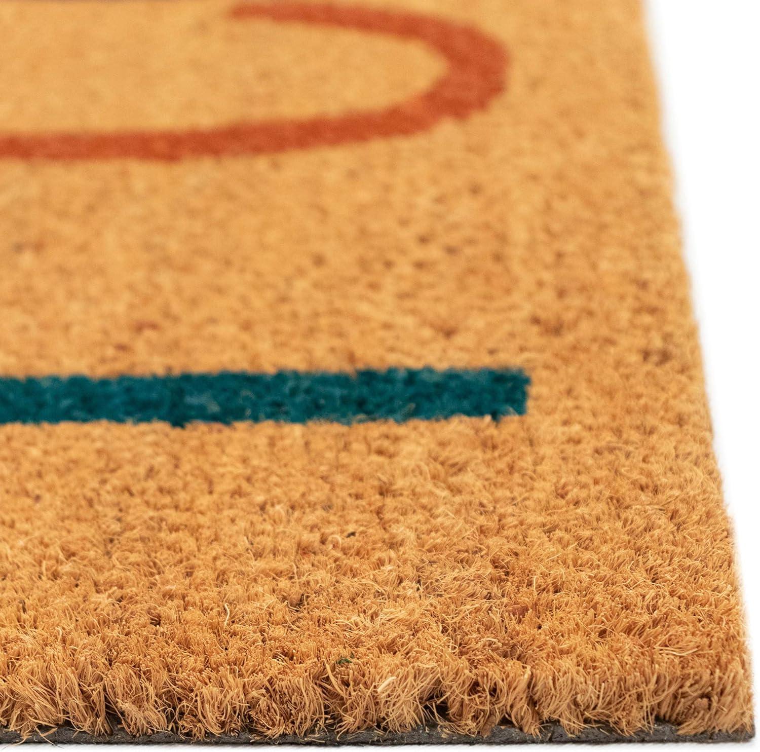 The Rug Department Liora Manne Natura Peace Outdoor Door Mat Natural