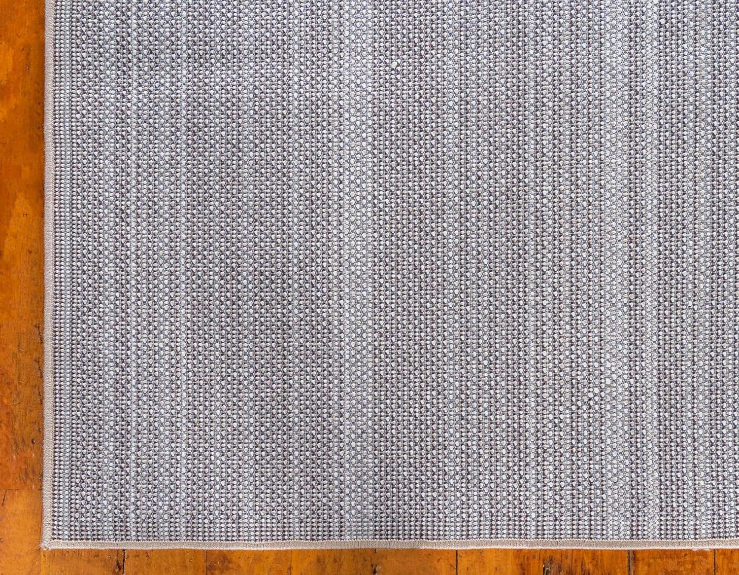 Unique Loom Solo Calabasas Solid Indoor Woven Area Rug