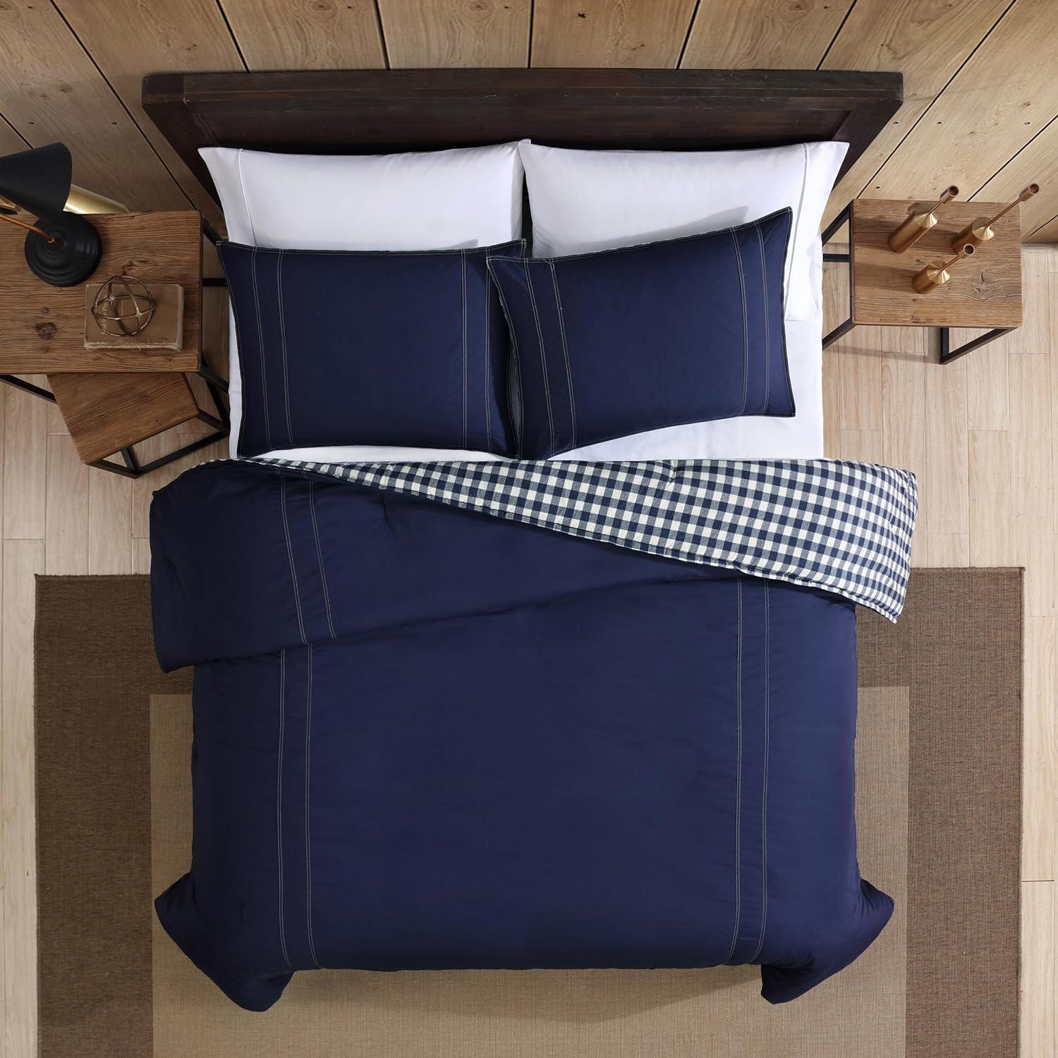 Navy Kingston Comforter Set - Eddie Bauer®