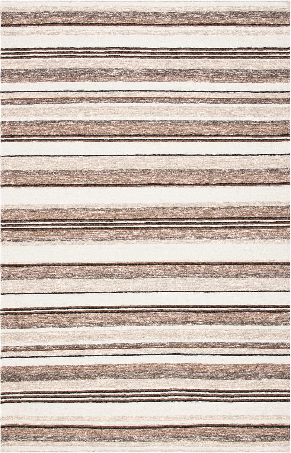 Striped Kilim STK601 Hand Loomed Area Rug  - Safavieh