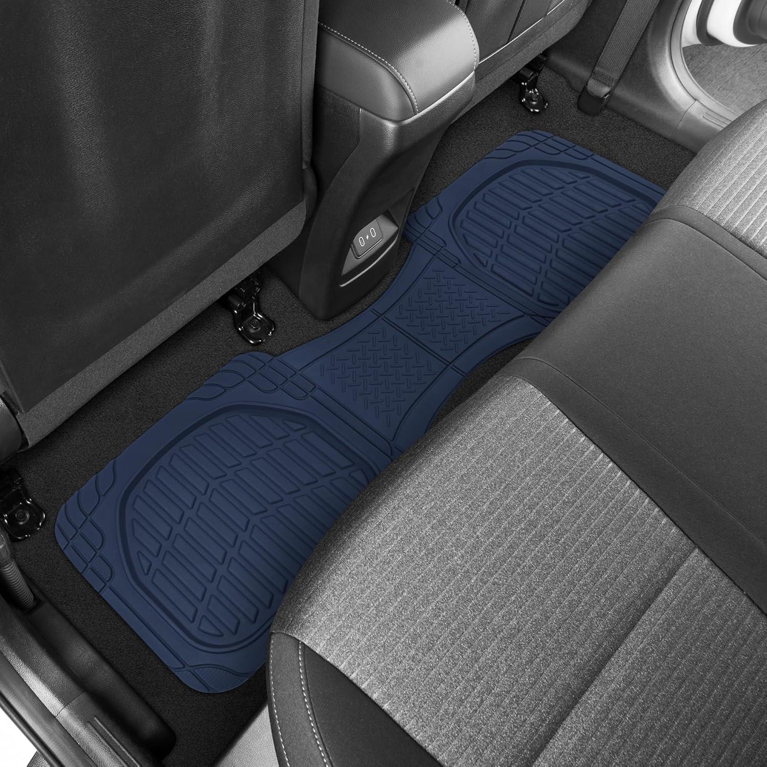 Motor Trend FlexTough Contour - Deep Dish Heavy Duty Rubber Car Floor Mats