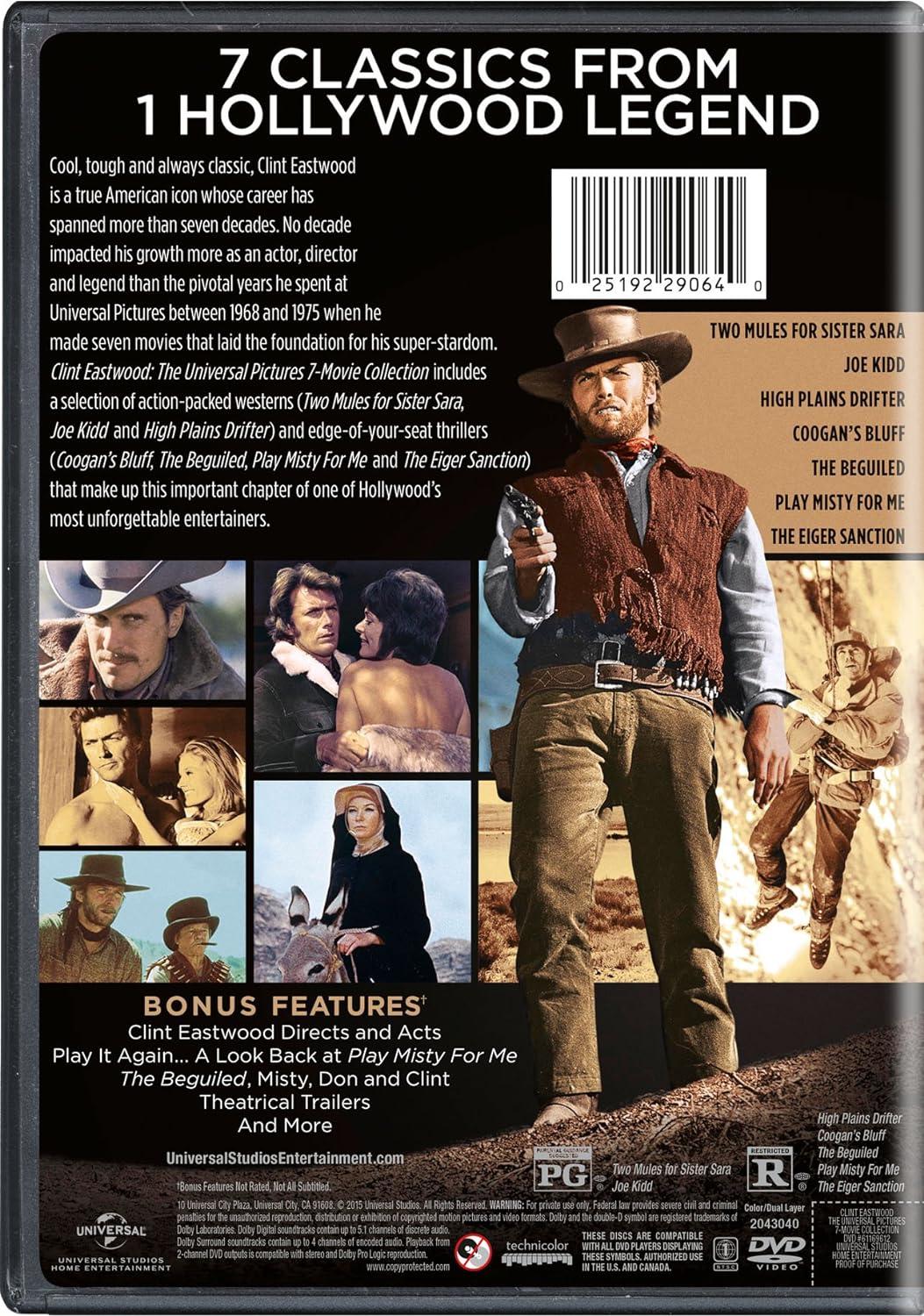 Clint Eastwood: The Universal Pictures 7-Movie Collection (DVD)