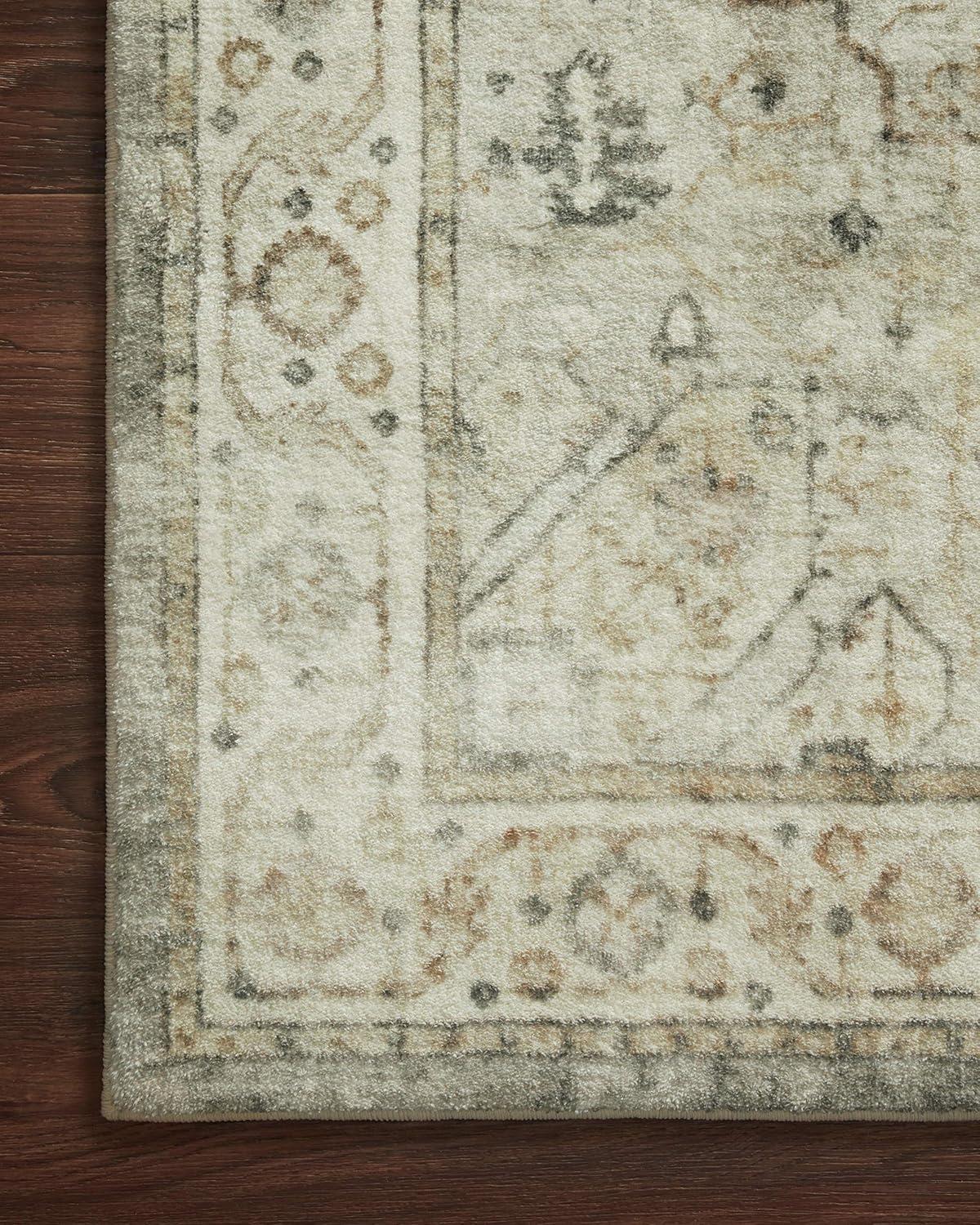 ROS-09 Sage, Beige 2-2" x 3-8" Size Rug