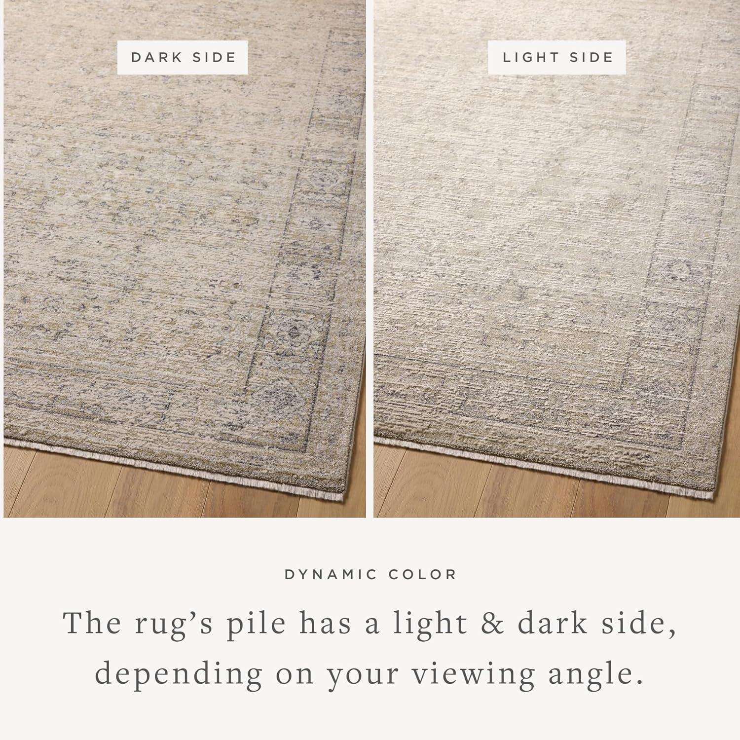 Amber Lewis x Loloi Alie Taupe / Dove Area Rug