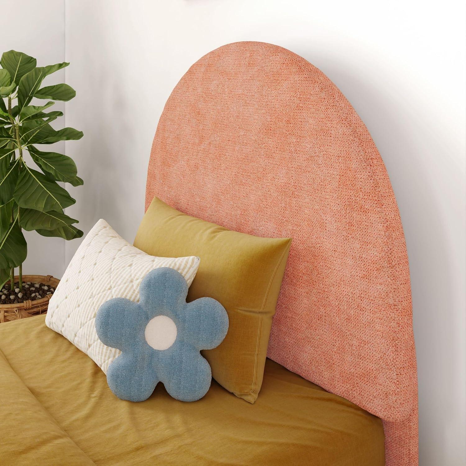 Isabelle & Max™ Avaah Solid Wood Panel Bed with Arch Headboard with 1 Drawer End Storage