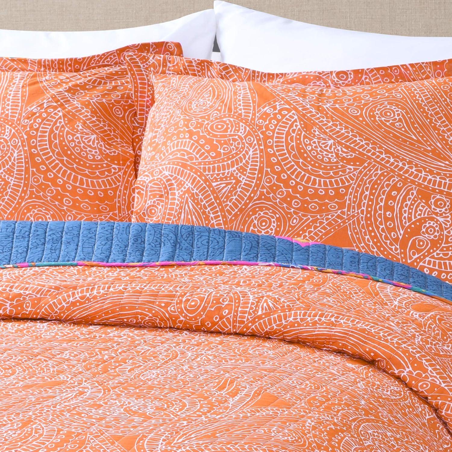Galleria Cotton 320 TC Reversible Quilt Set
