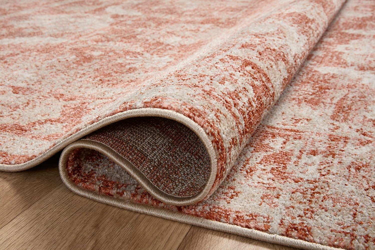 Loloi II Odette Rust / Ivory 2'-3" x 3'-10" Accent Rug