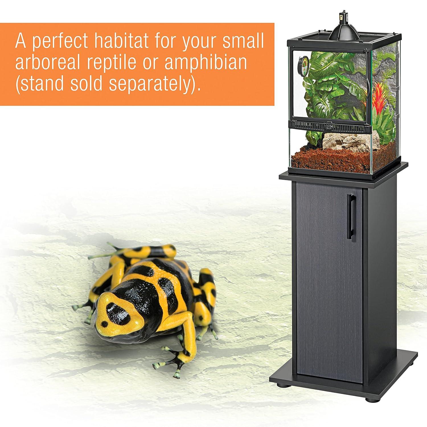 Zilla Tropical Reptile Vertical Starter Kit with Mini Halogen Lighting (ECOM)
