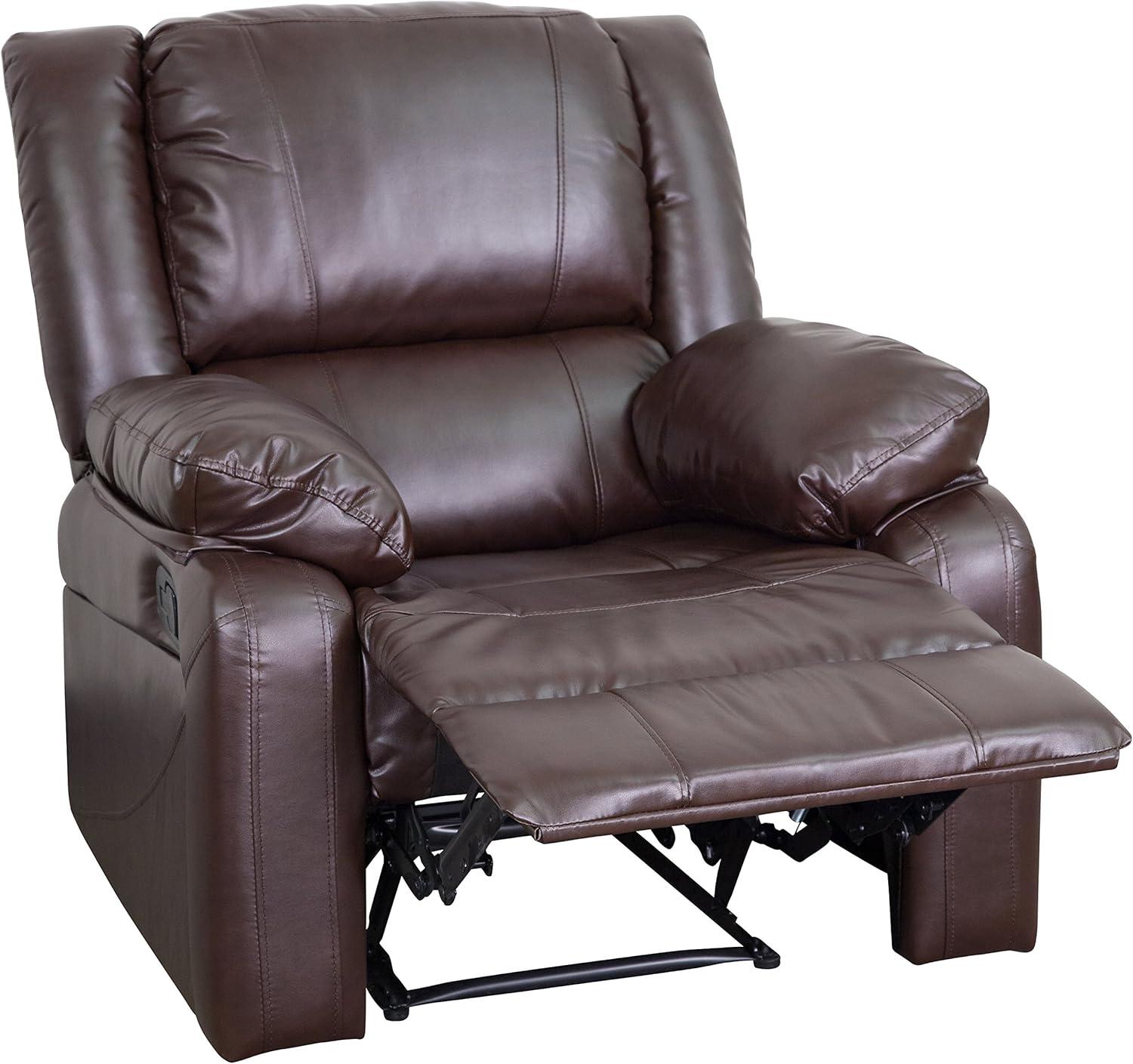 Flash Furniture Harmony Series Brown LeatherSoft Recliner