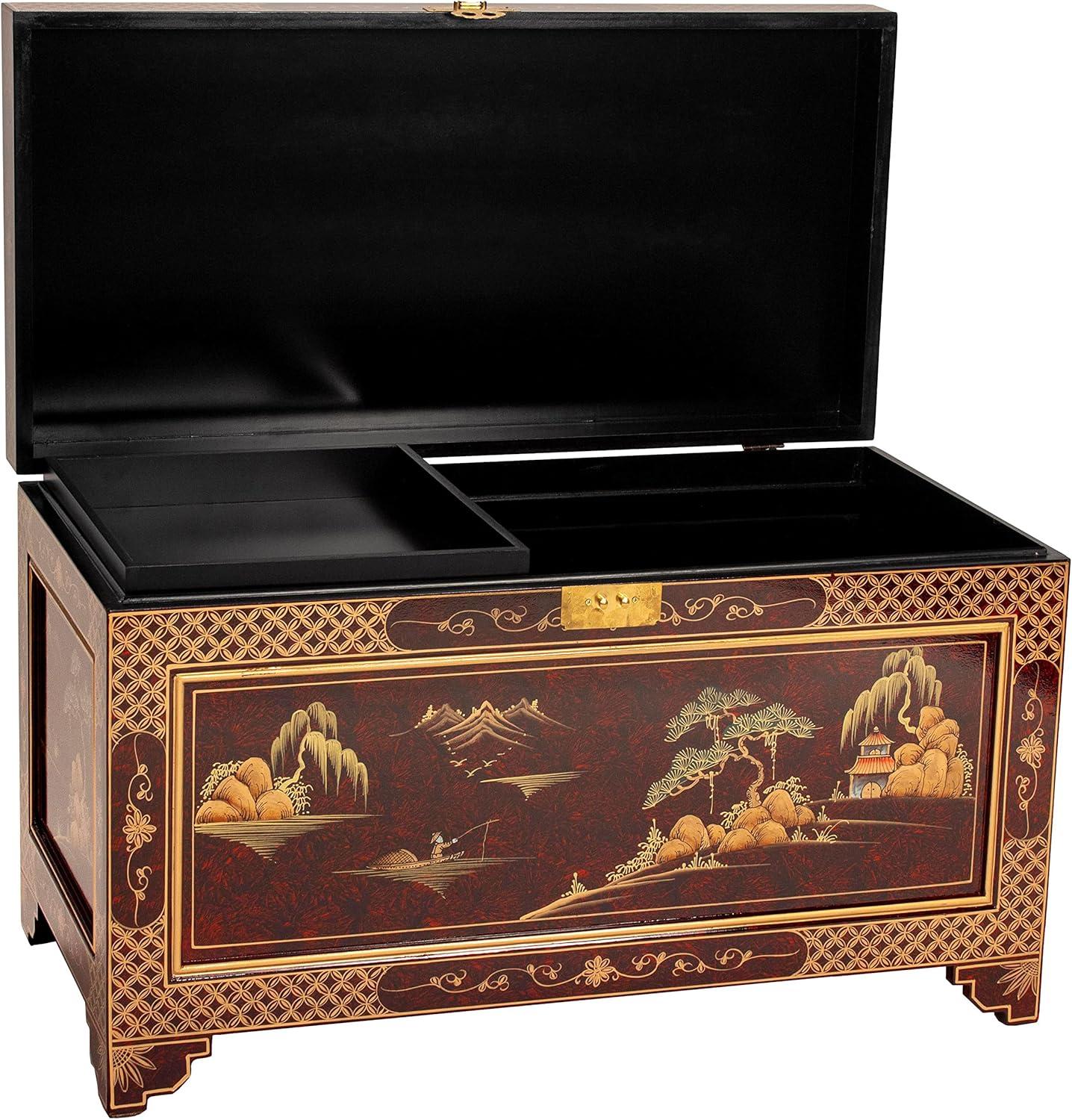 Red Lacquer Trunk - Landscape