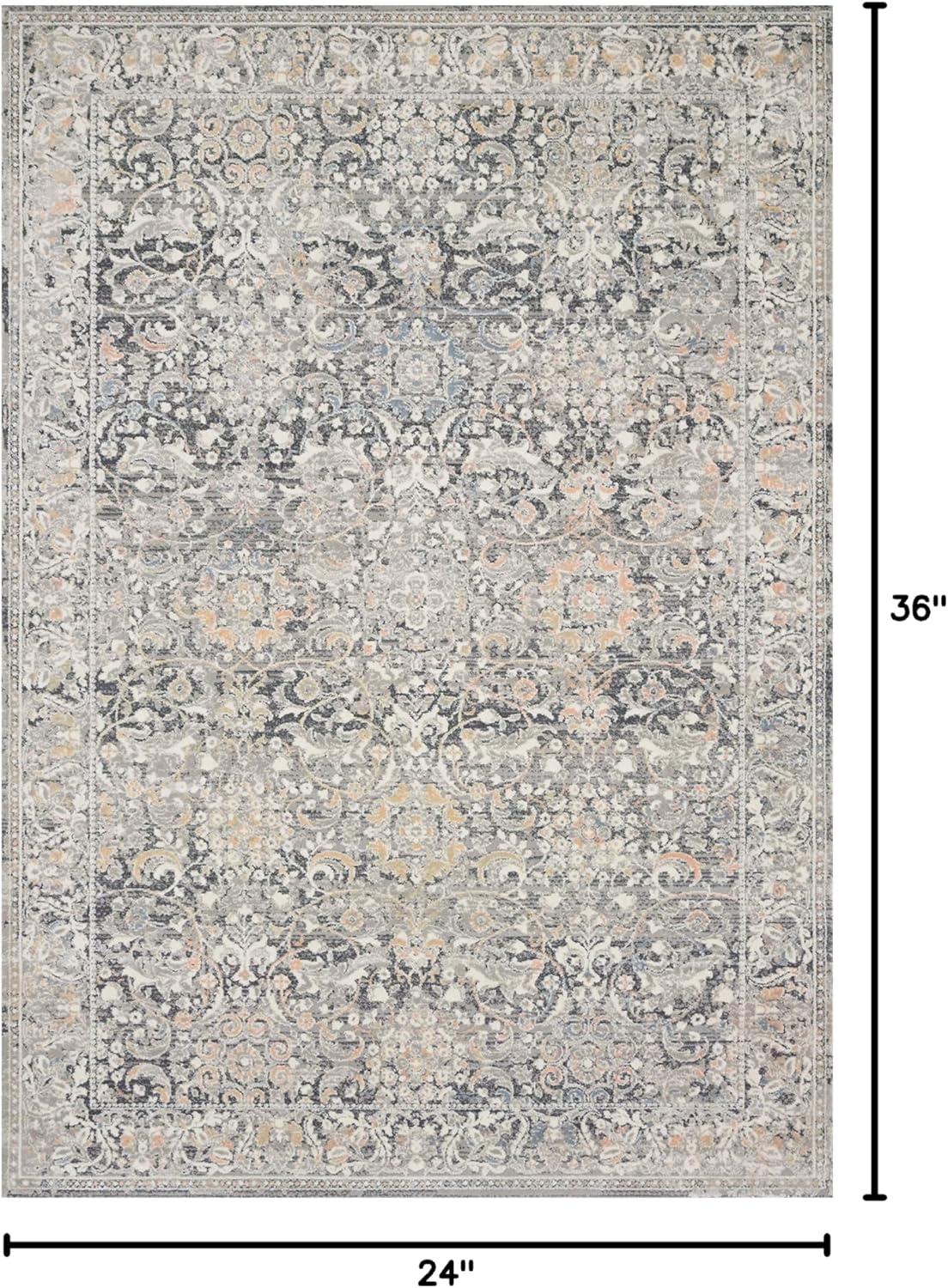 Loloi II Lucia Oriental Grey / Mist Area Rug