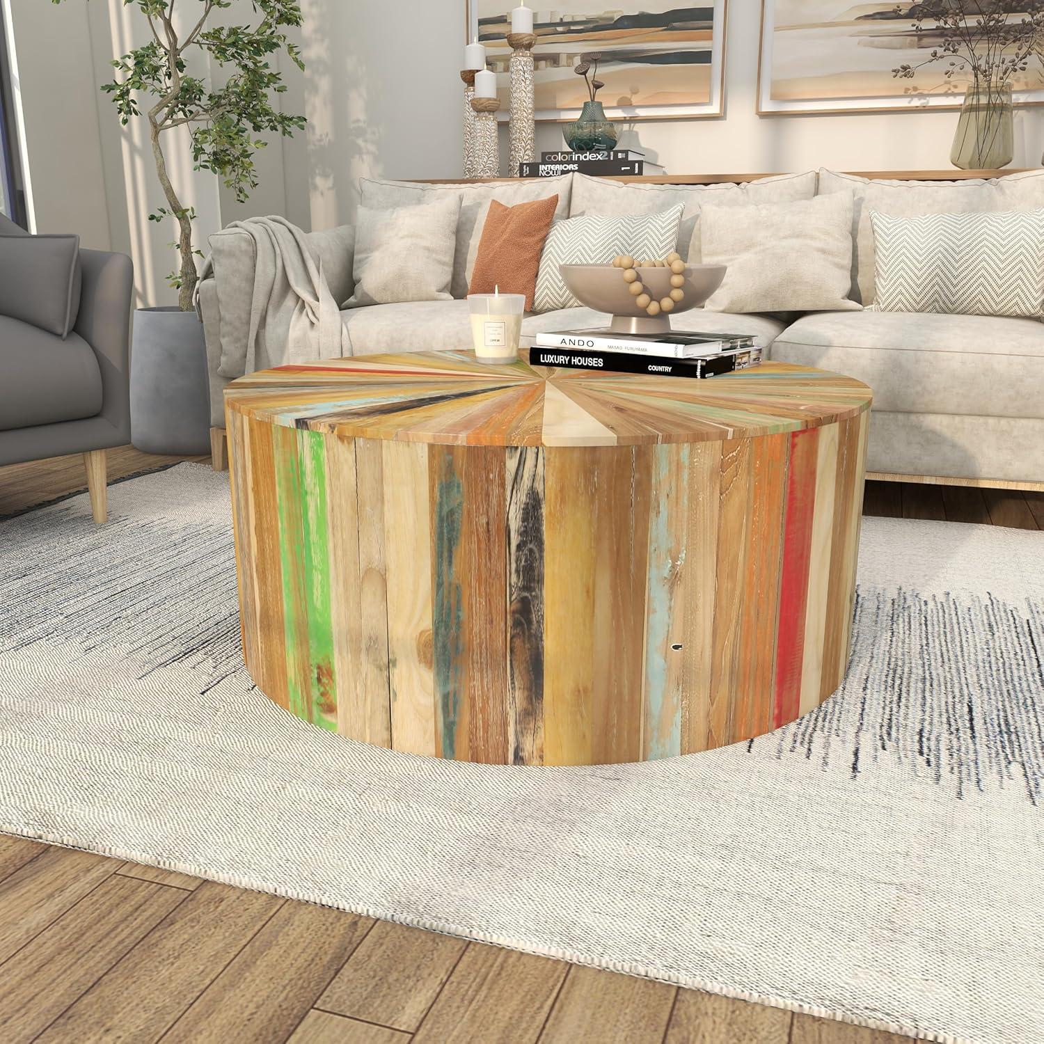 Dakota Fields Solid Wood Coffee Table