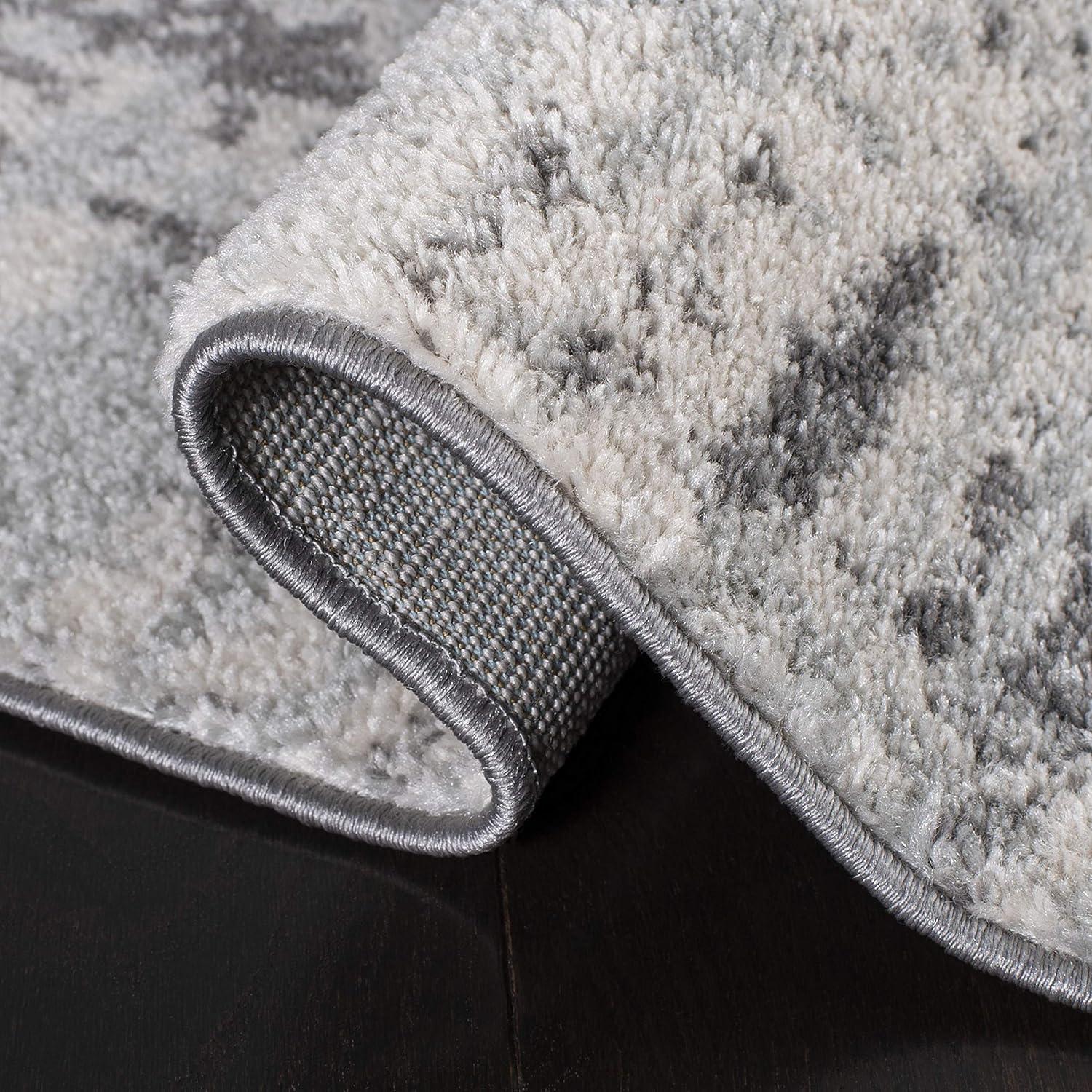 Tulum TUL232 Power Loomed Area Rug - Ivory/Charcoal - 8'x10' - Safavieh.