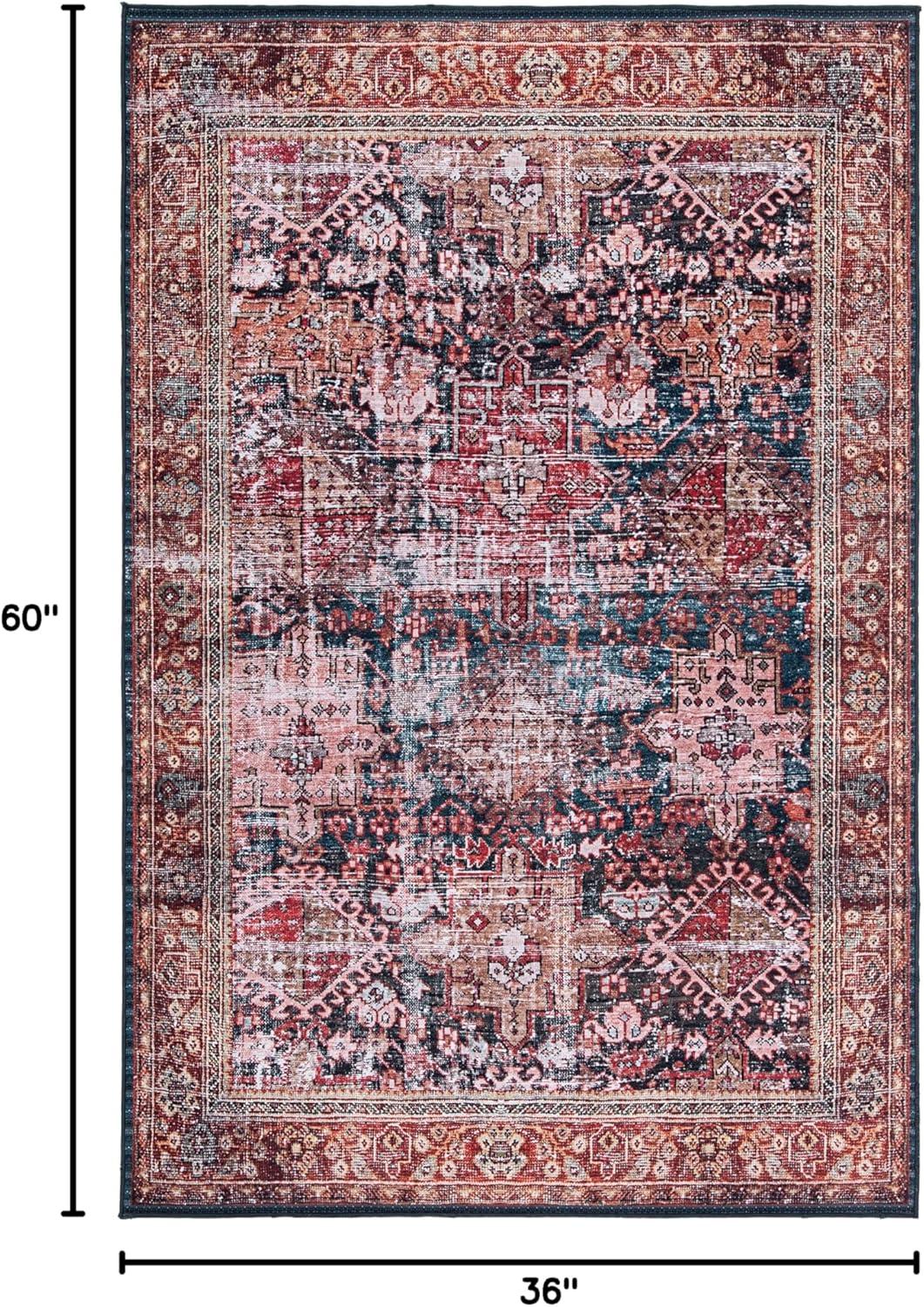 Tucson TSN114 Power Loomed Machine Washable Area Rug  - Safavieh