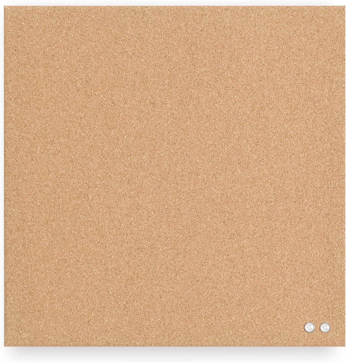 U Brands Cork Board, 14" X 14"