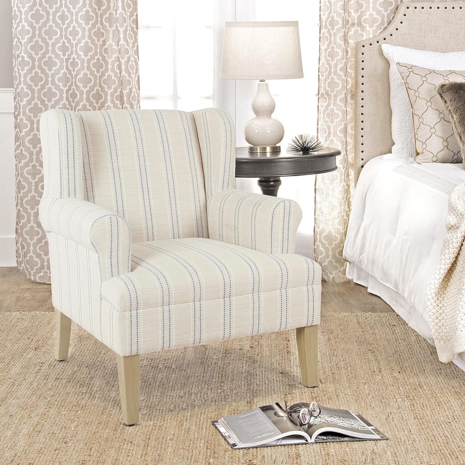Emerson Wingback Accent Chair - HomePop