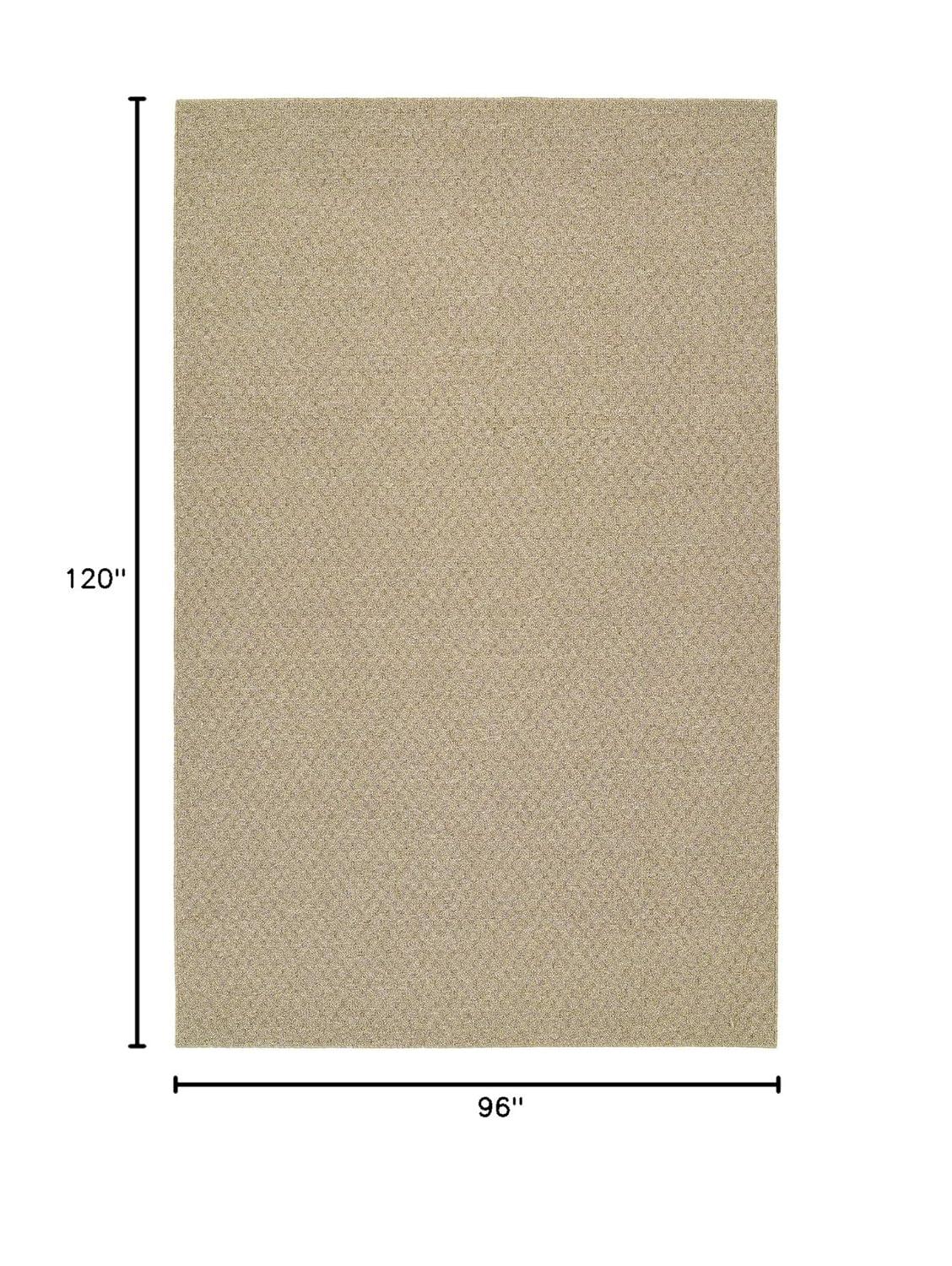 Garland Rug Town Square Tan Indoor Area Rug, 8' x 10'