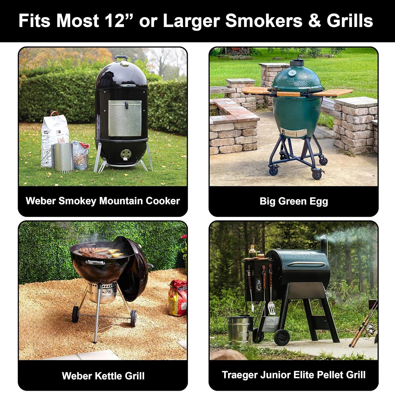 Sorbus Non-Stick Rib Rack - Holds 4 Rib Racks for Grilling & Barbecuing