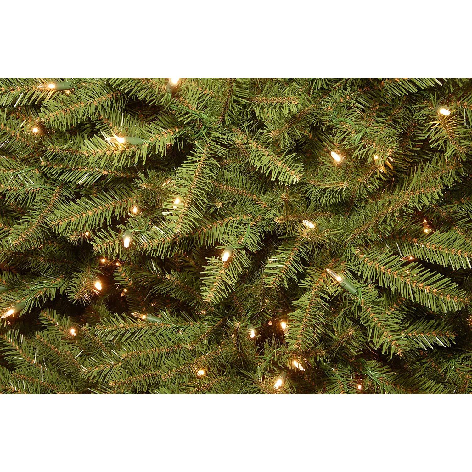 The Holiday Aisle® Dunhill Fir Tree with Clear Lights
