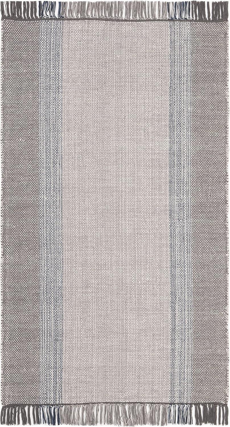 Montauk MTK301 Hand Woven Indoor Accent Rug - Blue/Grey - 3'x5' - Safavieh