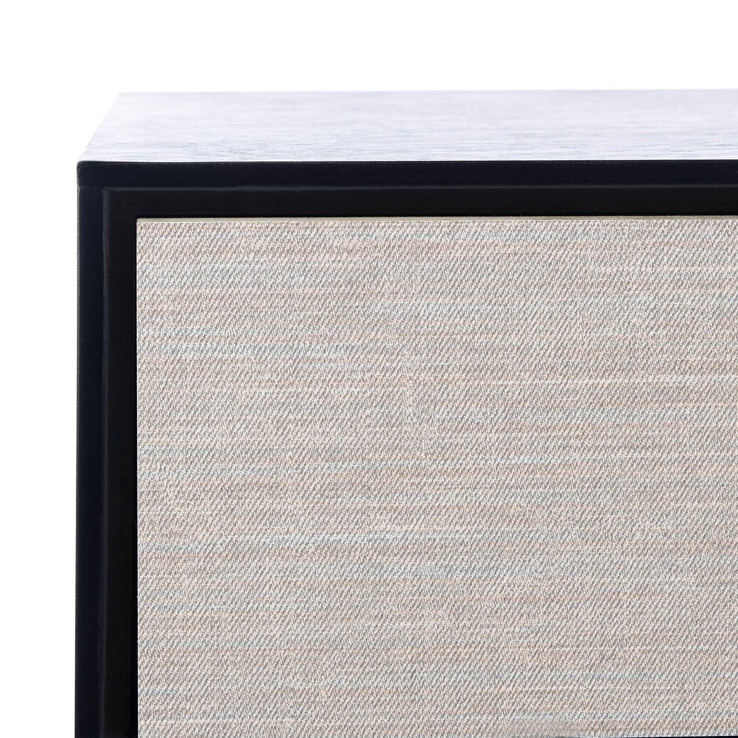 Estella 2 Drawer Console Table - CNS5731B - Black - Safavieh