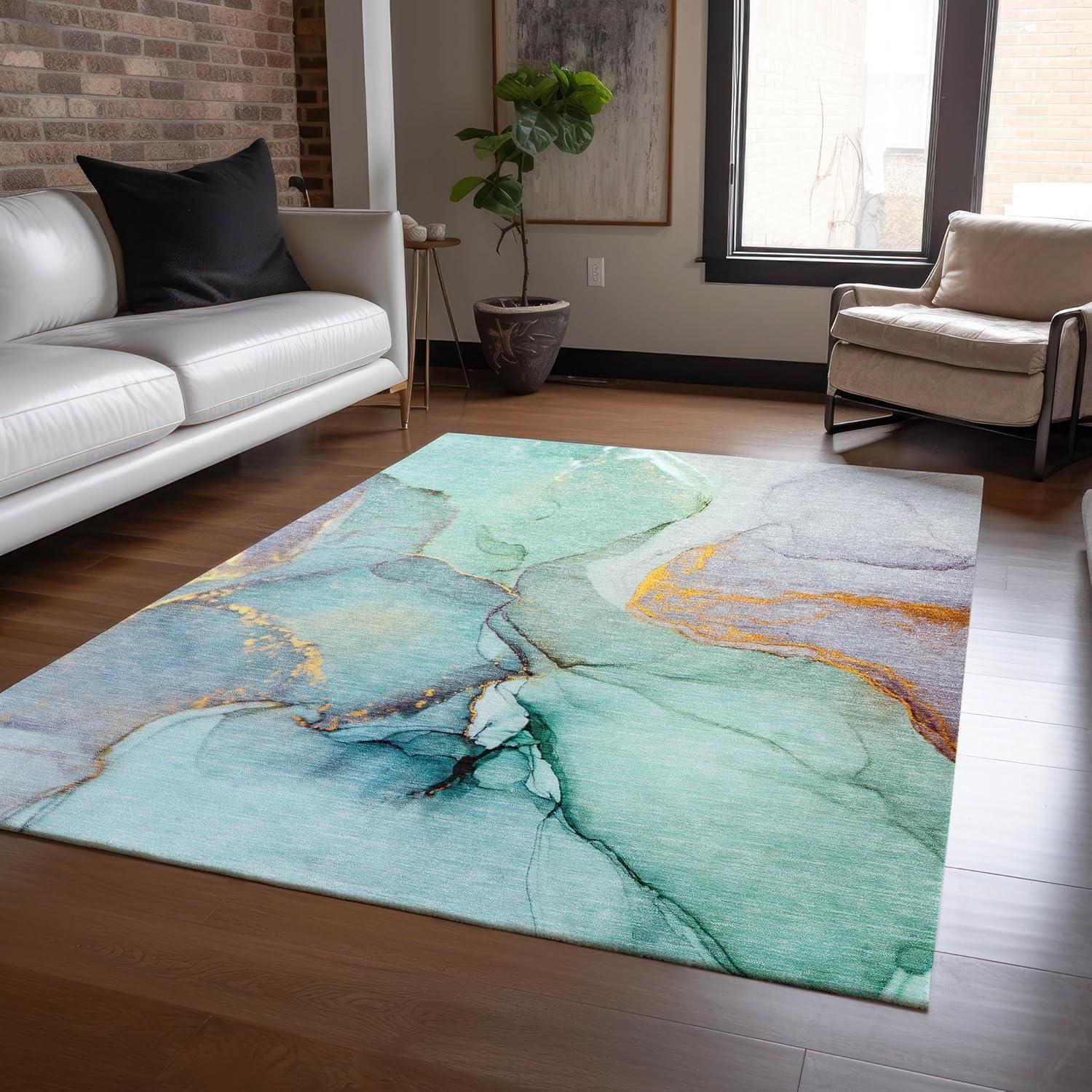 Dalyn Rug Company Chantille ACN506 Teal 8' x 10' Rug