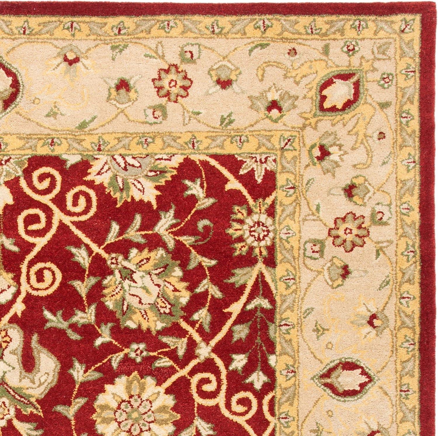 Antiquity AT21 Hand Tufted Indoor Area Rug - Rust - 4'x6' - Safavieh