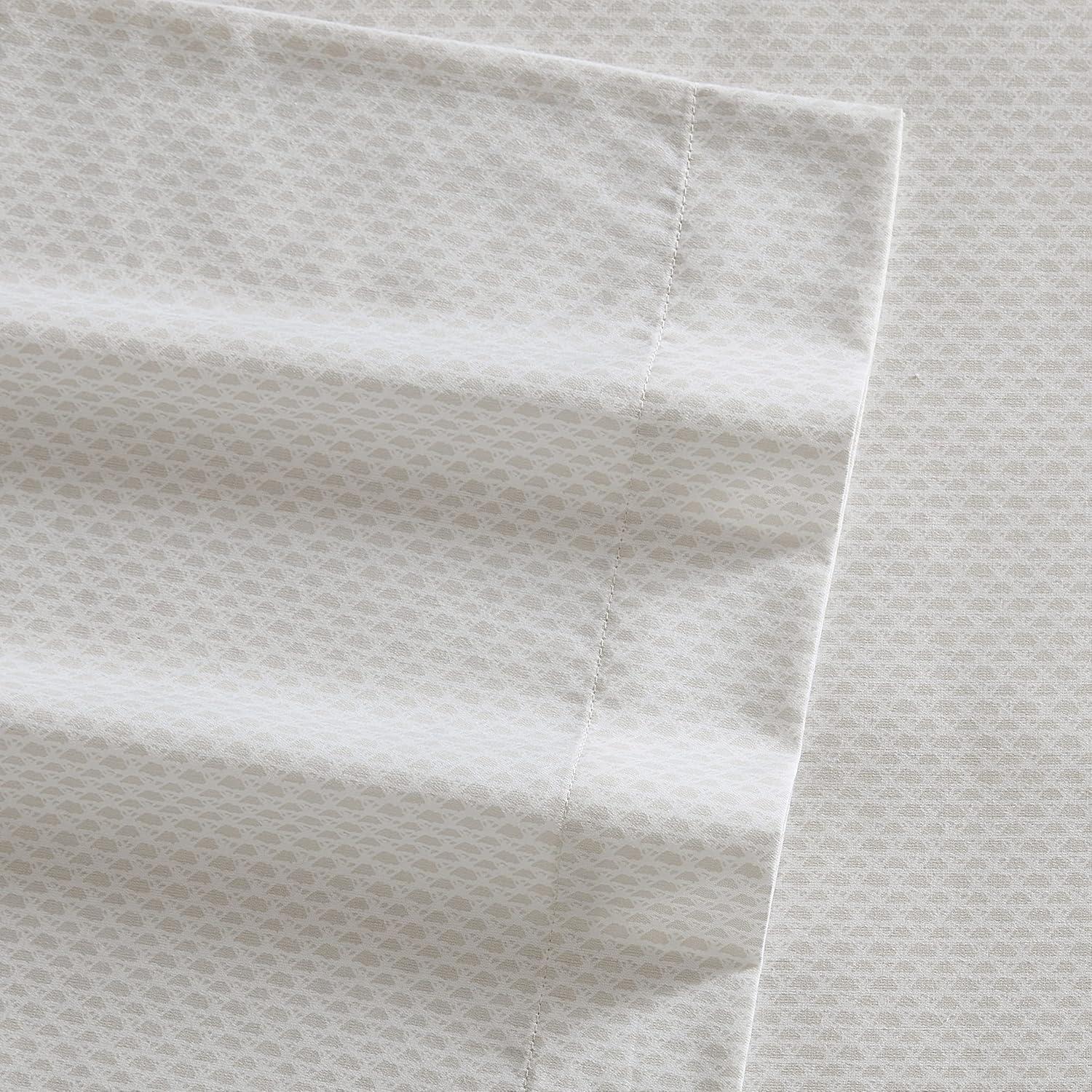Vera Wang Vera Wang Printed T800 CVC Cotton Sateen Sheet Set