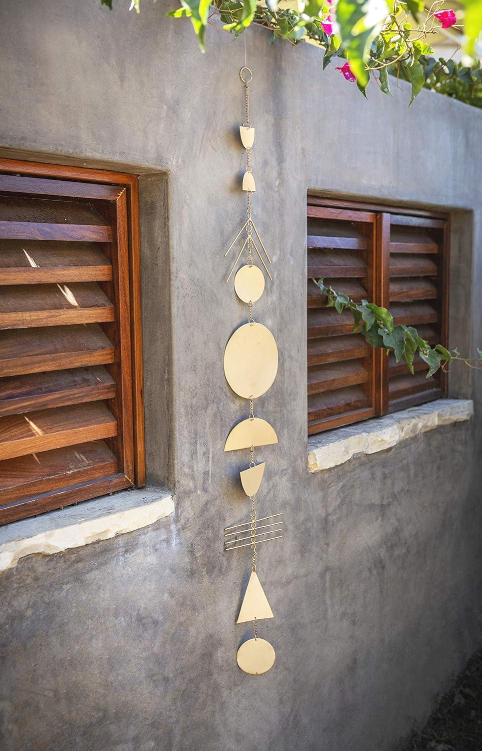 Metal Abstract Wind Chime