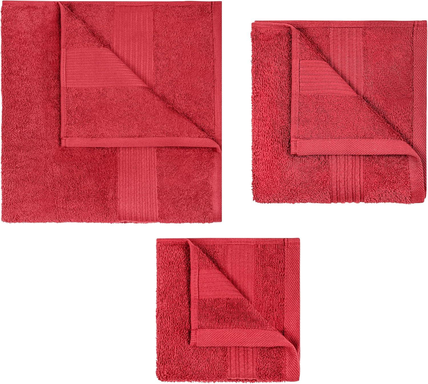 Madison Park Signature 800GSM Ultra-Soft 100% Cotton Absorbent Towel Set