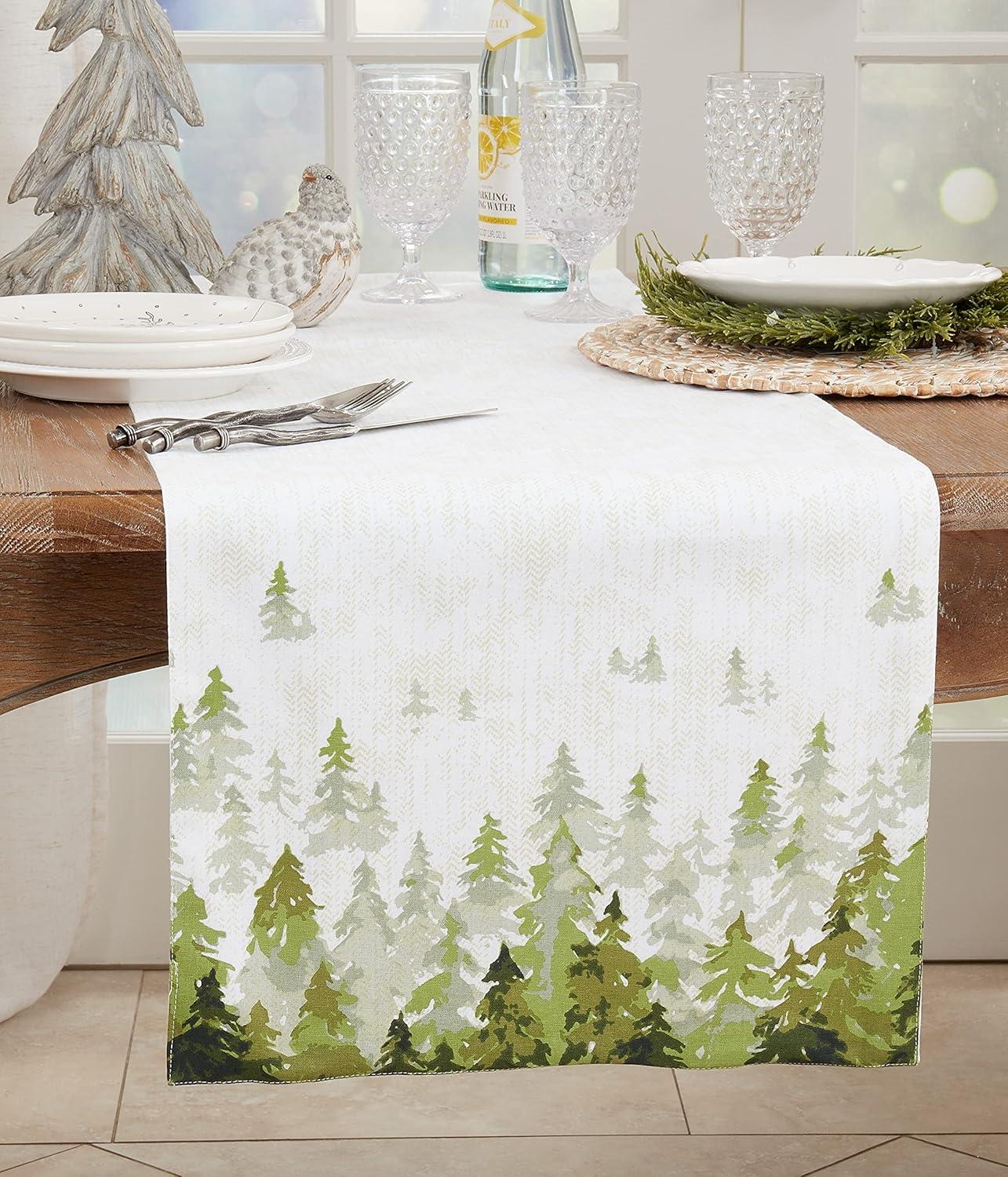 Runner_Pine Trees Long Table Runner