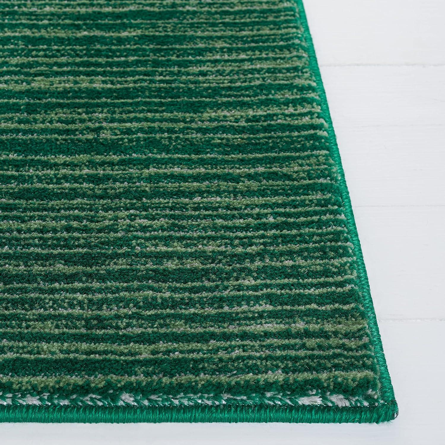 Vision VSN606 Power Loomed Area Rug - Dark Green - 6'x9' - Safavieh.