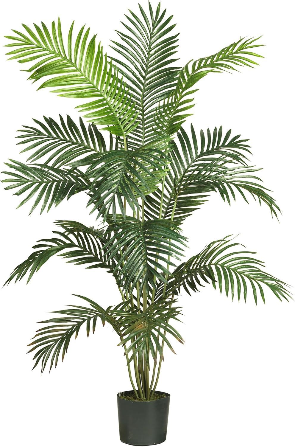 Tropical Elegance 6ft Silk Paradise Palm Potted Floor Plant