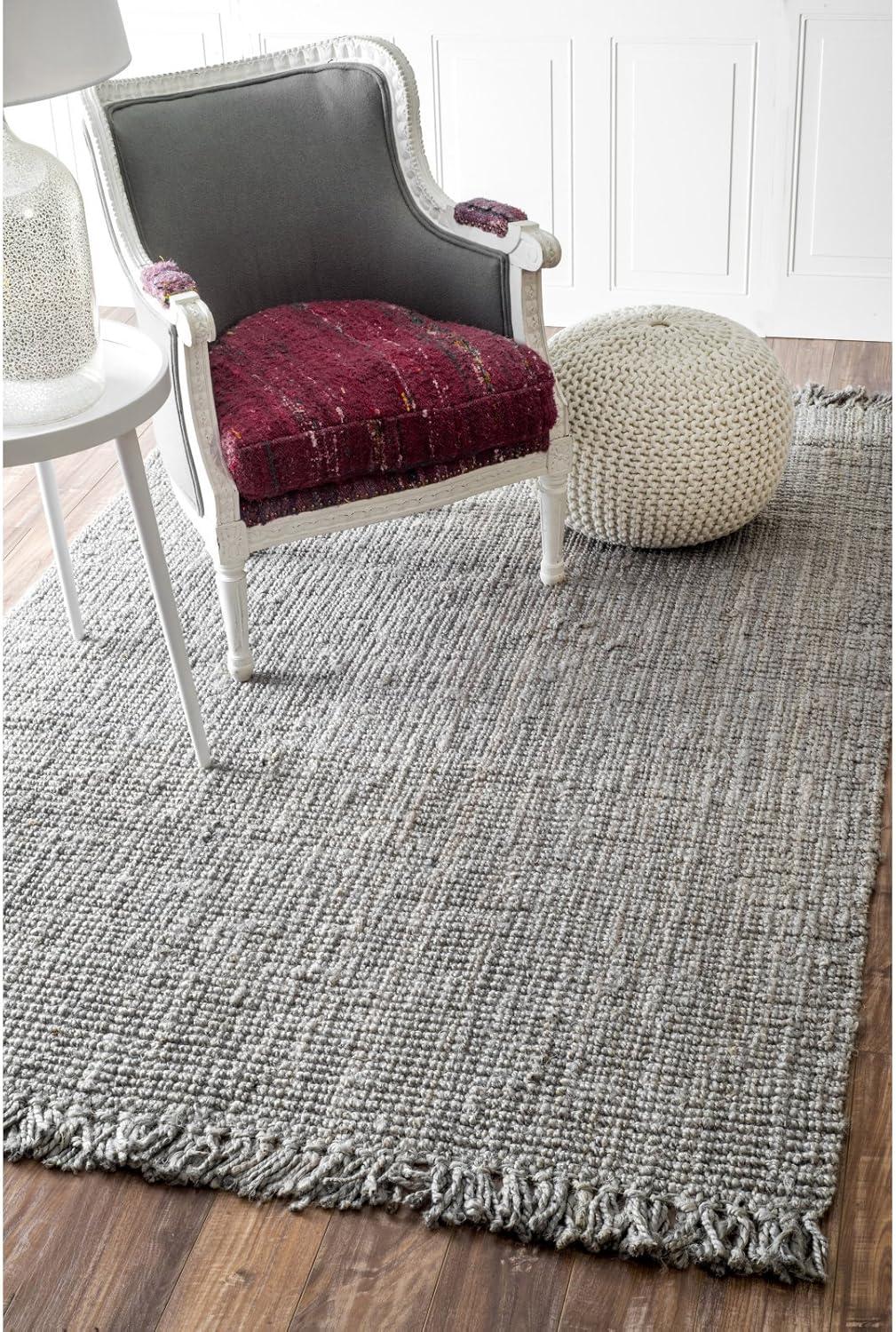 Nuloom Daniela Farmhouse Chunky Jute Indoor Area Rug