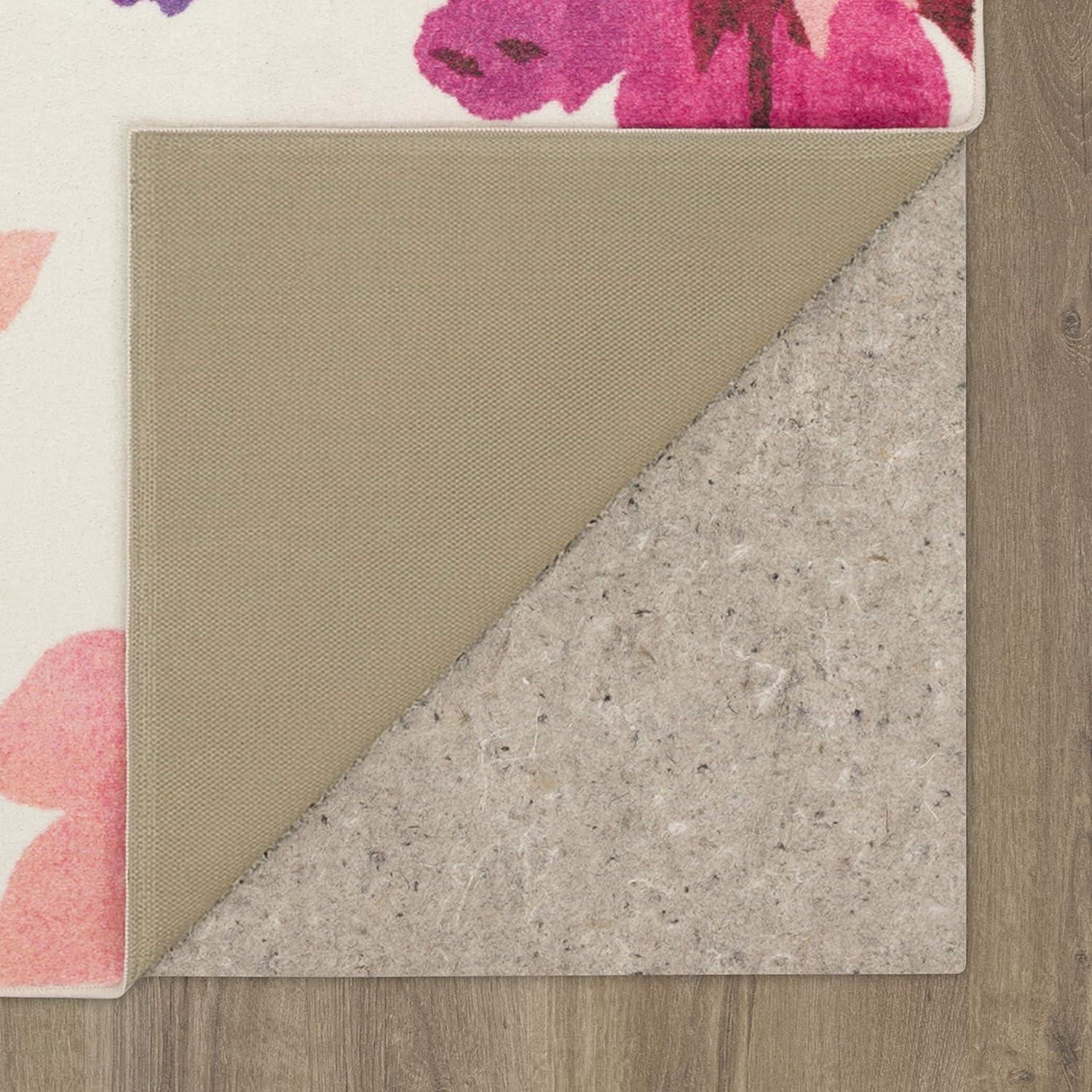 Dalton Gardens Pink Floral 8' x 10' Tufted Rug