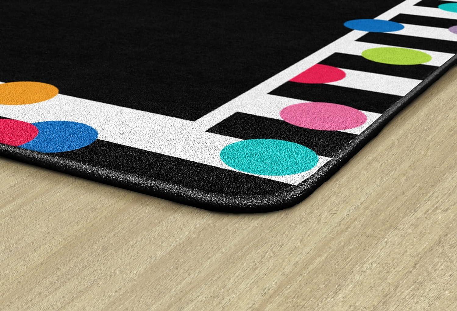 Flagship Carpets Just Teach Polka Dot Area Rug