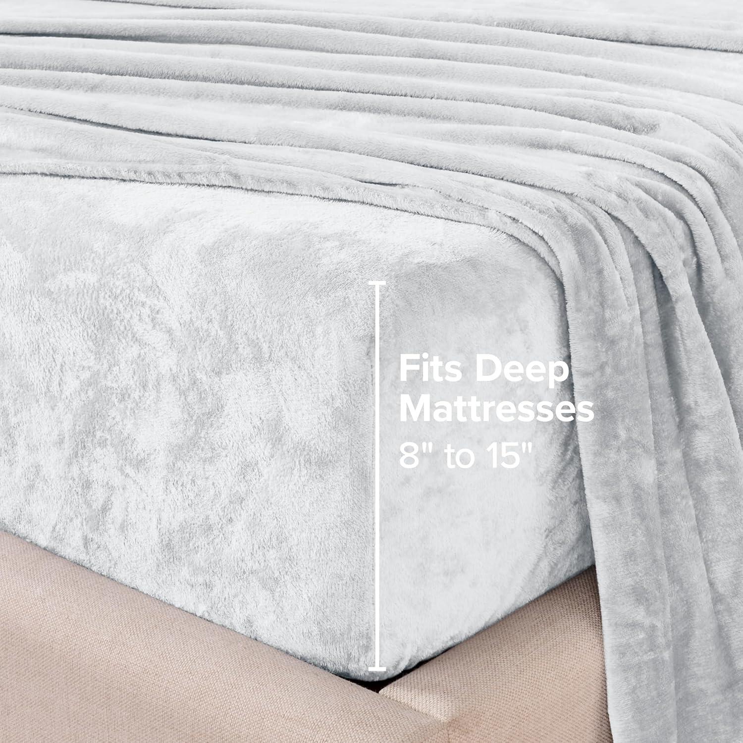 Bare Home Microplush Sheet Set