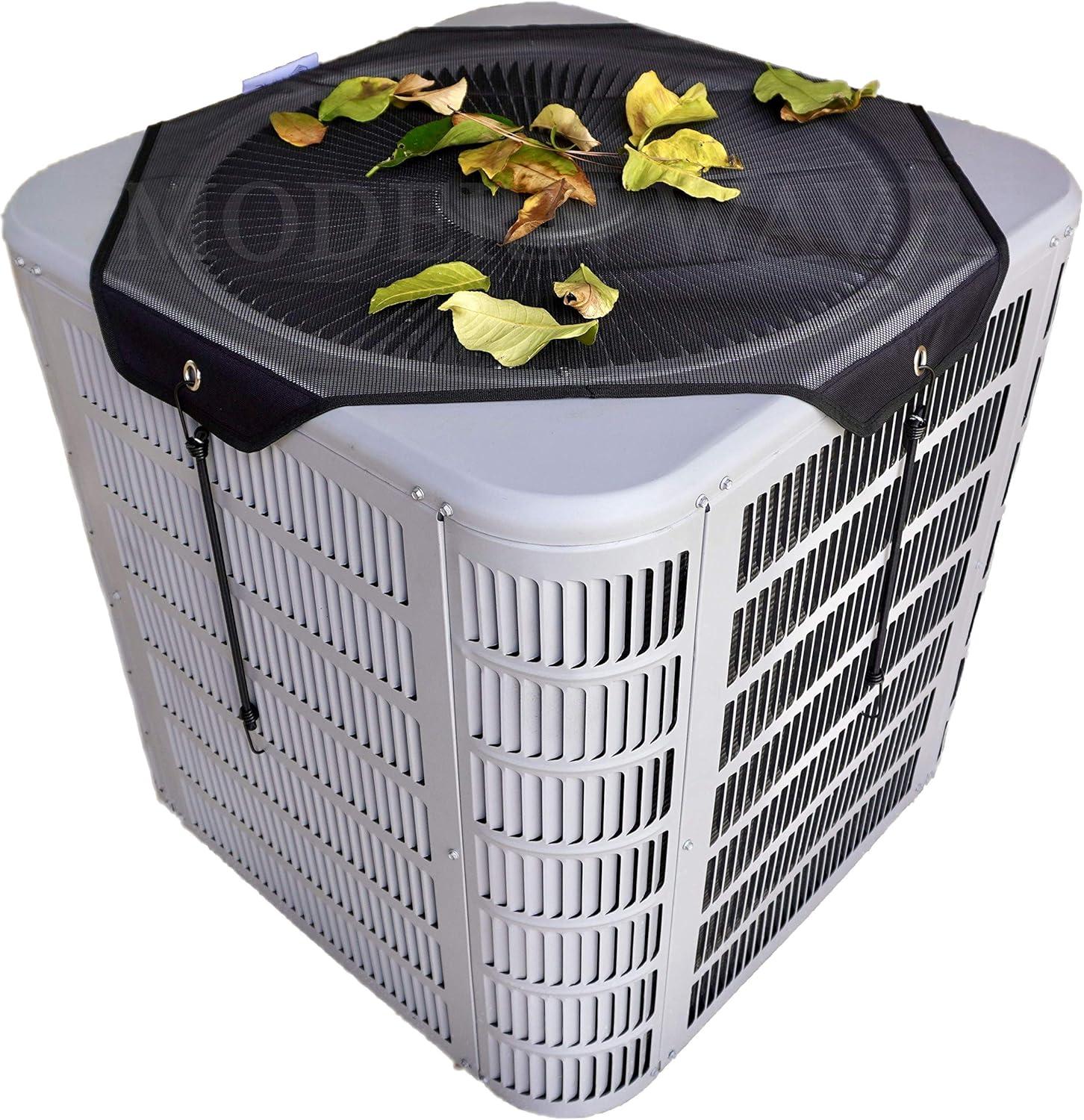 28" x 28" Black Mesh Air Conditioner Cover